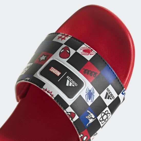 Adidas ADILETTE COMFORT SPIDERMAN K SİYAH Çocuk Terlik - 8