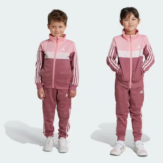 Adidas LK TIBERIO TS Pembe Çocuk Eşofman Takımı - 1