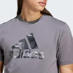 Adidas M CAMO BOS T Gri Erkek Tshirt - 3