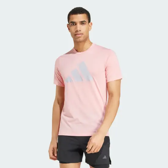 Adidas TR-ES FR LOGO T Pembe Erkek Tshirt - 1