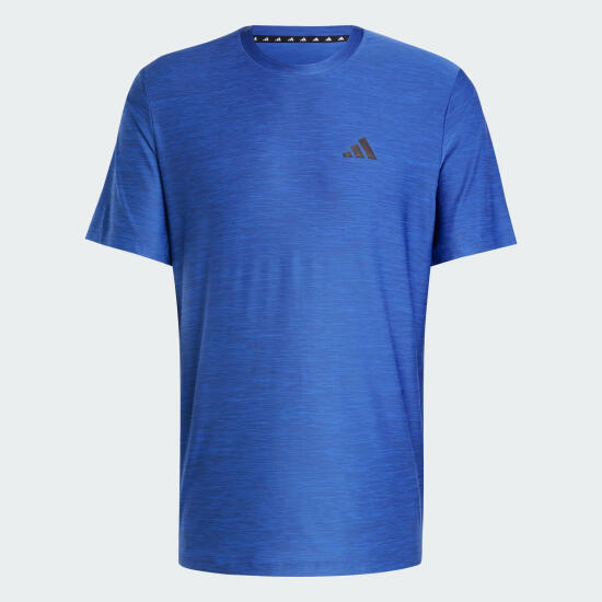 Adidas TR-ES STRETCH T Mavi Erkek Tshirt - 4