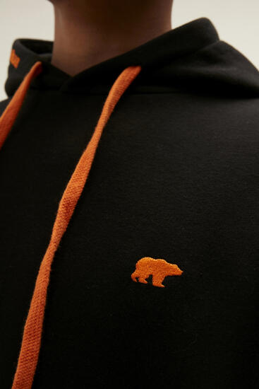 Bad Bear BLAZE HOODIE SİYAH Erkek Sweatshirt - 4