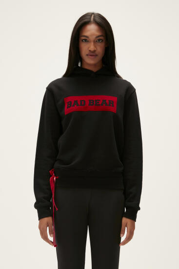 Bad Bear FLOG HOODIE SİYAH Kadın Sweatshirt - 1