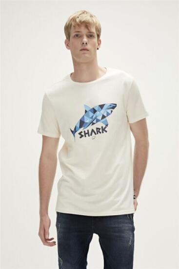 Bad Bear SHARK T-SHIRT BEYAZ Erkek Tshirt - 4