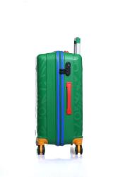 Benetton TROLLEY 60 CM Yeşil Unisex Valiz - 2