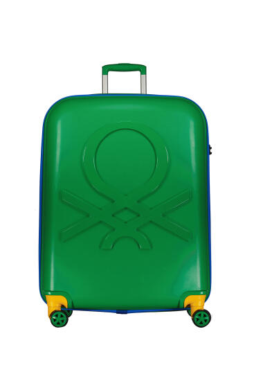 Benetton TROLLEY 70 CM Yeşil Unisex Valiz - 1