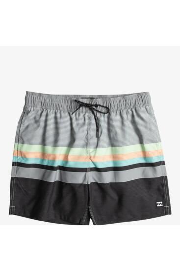 Billabong ALL DAY HTR STRIPES LB Gri Erkek Mayo - 4