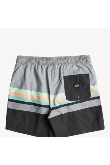 Billabong ALL DAY HTR STRIPES LB Gri Erkek Mayo - 5