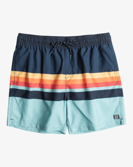 Billabong ALL DAY HTR STRIPES LB Mavi Erkek Mayo - 1