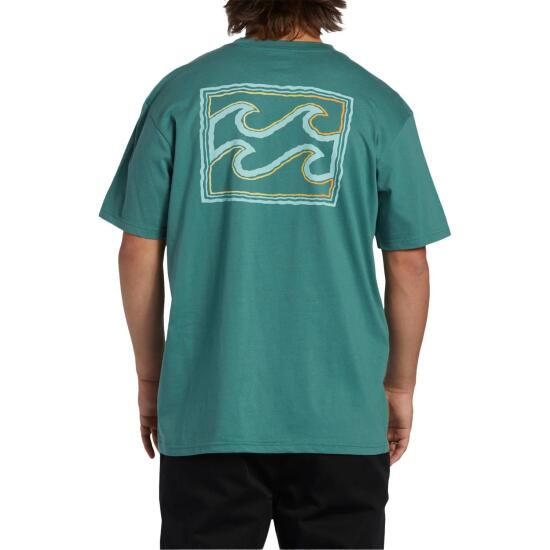 Billabong CRAYON WAVE TEES Yeşil Erkek Tshirt - 4