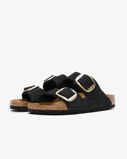 Birkenstock ARIZONA BIG BUCKLE NU SİYAH Kadın Terlik - 3