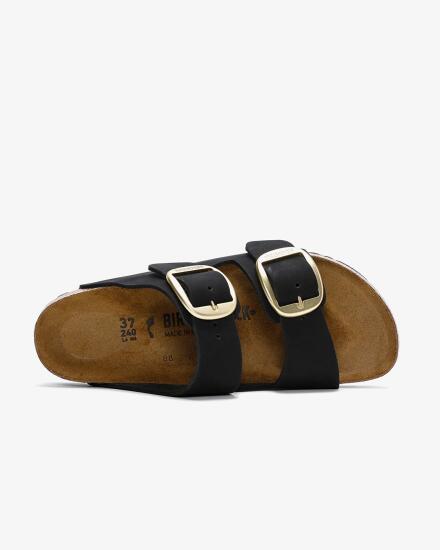 Birkenstock ARIZONA BIG BUCKLE NU SİYAH Kadın Terlik - 6