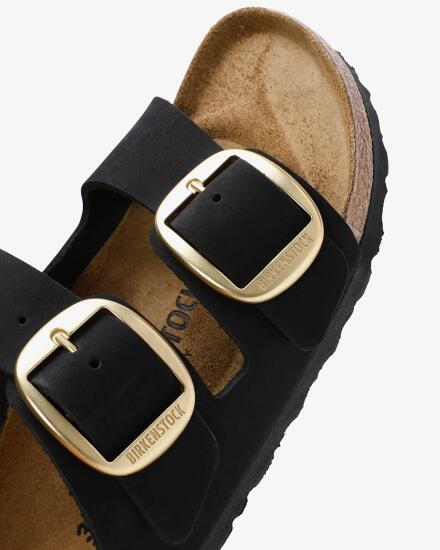 Birkenstock ARIZONA BIG BUCKLE NU SİYAH Kadın Terlik - 7