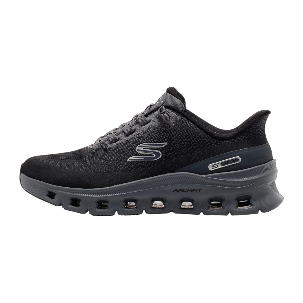 Skechers Arch Fit Glide-Step Peo Siyah Erkek Günlük Ayakkabı