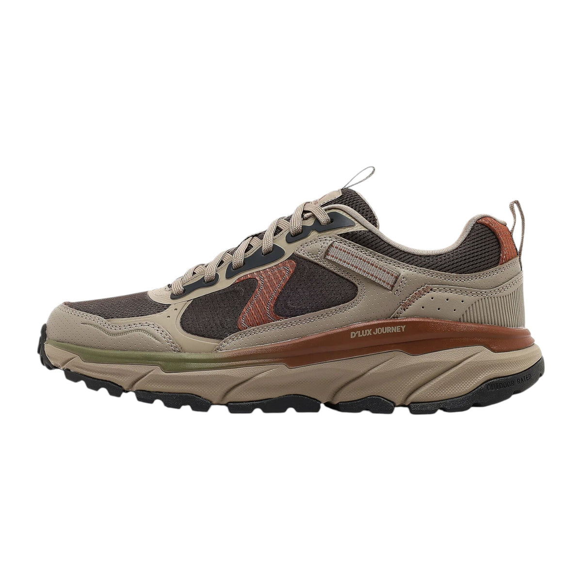 Skechers D'lux Journey Stylized Soul Kahverengi Erkek Günlük Ayakkabı