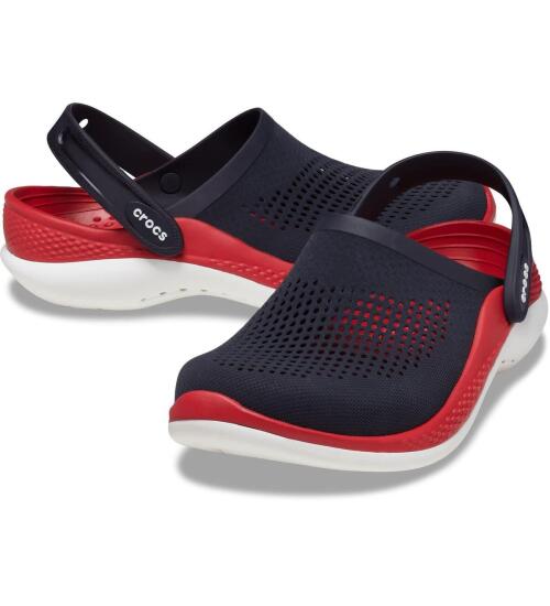 Crocs Literide 360 Clog Siyah-Kırmızı Erkek Terlik - 2