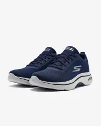 Skechers GO WALK ARCH FİT 2.0 - İDYLLİC 2 LACİVERT Erkek Günlük Ayakkabı - 4