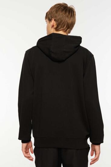 Jack Wolfskin Arthur Hoody M SİYAH Erkek Sweatshirt - 2