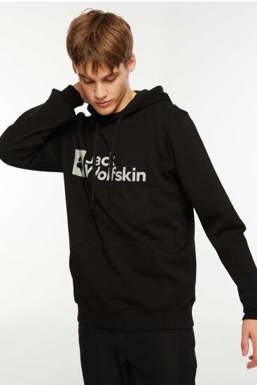 Jack Wolfskin Arthur Hoody M SİYAH Erkek Sweatshirt - 3