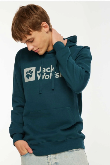 Jack Wolfskin Arthur Hoody M Yeşil Erkek Sweatshirt - 1