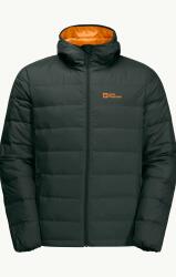 Jack Wolfskin ATHER DOWN HOODY M SİYAH Erkek Mont - 4