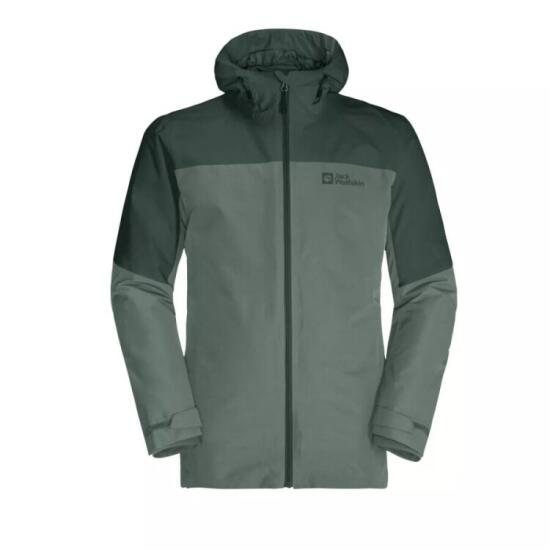 Jack Wolfskin GLAABACH 3IN1 JKT M Haki Erkek Mont - 1