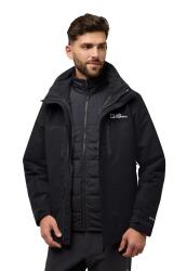 Jack Wolfskin Jasper 3IN1 Jkt M SİYAH Erkek Mont - 4