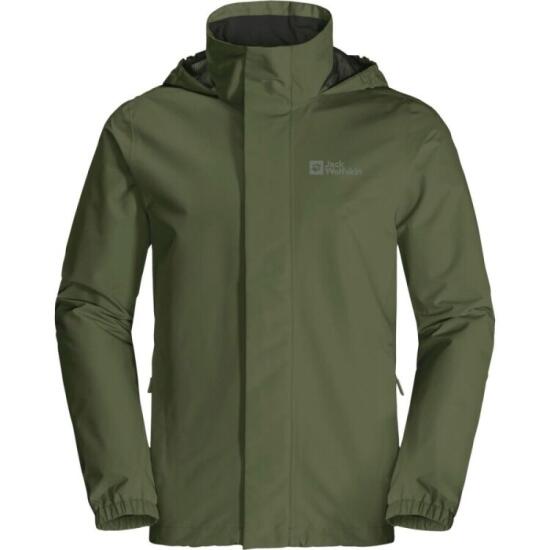 Jack Wolfskin STORMY POINT 2L JKT M Haki Erkek Mont - 1