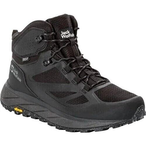 Jack Wolfskin TERRAVENTURE TEXAPORE MID M SİYAH Erkek Bot&Çizme - 1