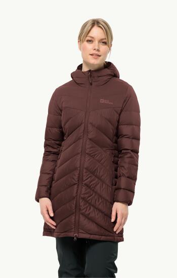 Jack Wolfskin TUNDRA DOWN COAT W Mor Kadın Mont - 1