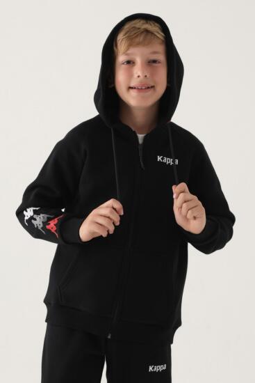 Kappa Kids KAPPA ERKEK ÇOCUK SWEATSHIRT SİYAH Çocuk Sweatshirt - 1