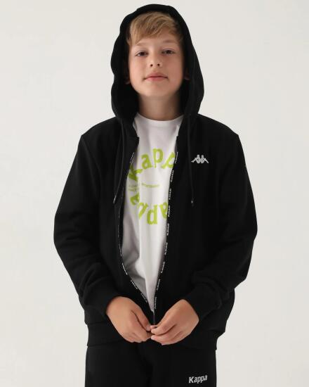 Kappa Kids KAPPA ERKEK ÇOCUK SWEATSHIRT SİYAH Çocuk Sweatshirt - 1