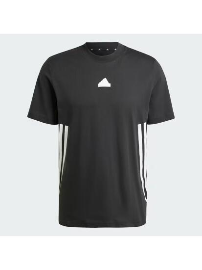 Adidas M FI 3S REG T SİYAH Erkek Tshirt - 3