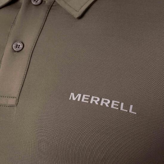 Merrell PACE M Haki Erkek Polo Tshirt - 7