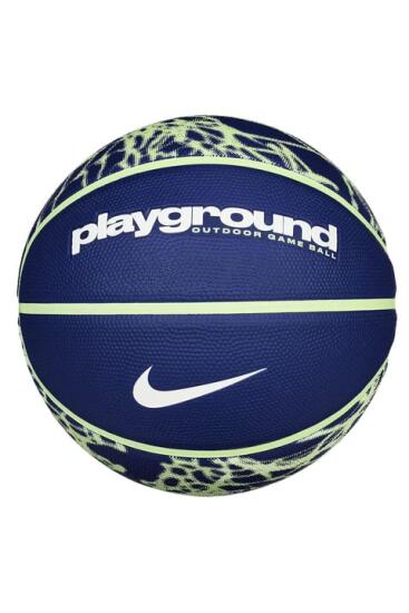 Nike Nike Everyday Playground 8P Graphic Deflated Mavi Unisex Basketbol Topu - 1