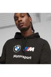 Puma BMW MMS ESS Hoodie FT SİYAH Erkek Sweatshirt - 5