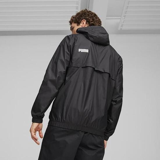 Puma ESS Solid Windbreaker SİYAH Erkek Rüzgarlık - 2