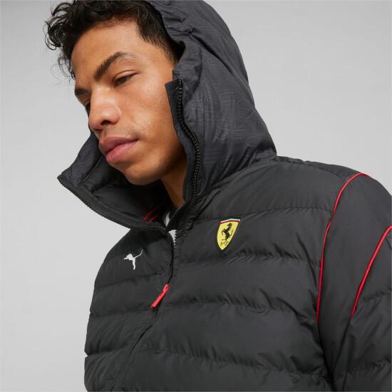 Puma Ferrari Race MT7 Ecolite Padded Jacket SİYAH Erkek Mont - 5