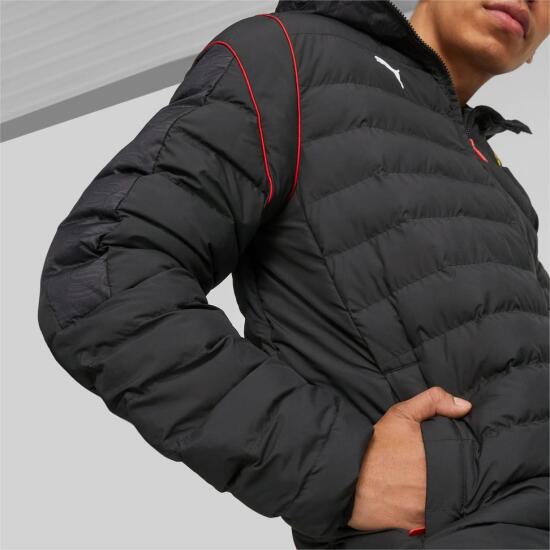 Puma Ferrari Race MT7 Ecolite Padded Jacket SİYAH Erkek Mont - 6