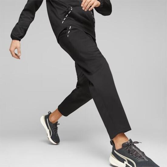 Puma Puma Fit Taped PWRFLEECE Jogger SİYAH Erkek Eşofman Altı - 1