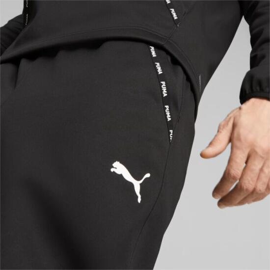 Puma Puma Fit Taped PWRFLEECE Jogger SİYAH Erkek Eşofman Altı - 3