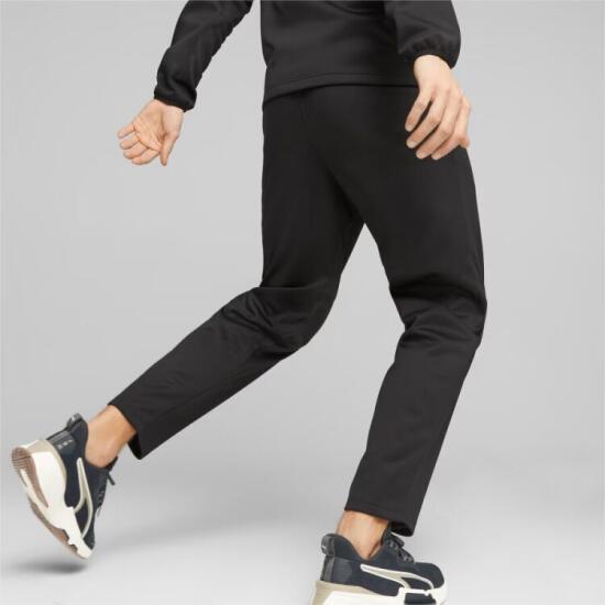 Puma Puma Fit Taped PWRFLEECE Jogger SİYAH Erkek Eşofman Altı - 5