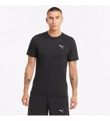 Puma RUN FAVORITE HEATHER SS TEE M SİYAH Erkek Tshirt - 1