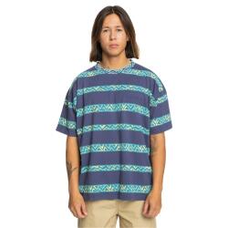 Quiksilver TAKE US BACK SS JACQUARD TEE Mavi Erkek Tshirt - 1