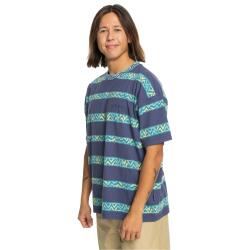 Quiksilver TAKE US BACK SS JACQUARD TEE Mavi Erkek Tshirt - 3