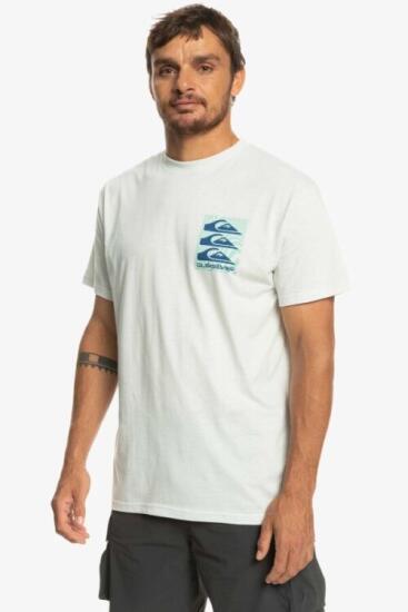 Quiksilver WARPED PATTERNS M TEES BEYAZ Erkek Tshirt - 2