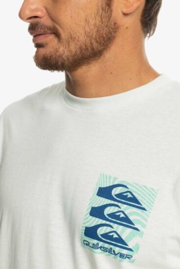 Quiksilver WARPED PATTERNS M TEES BEYAZ Erkek Tshirt - 4