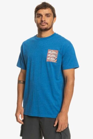 Quiksilver WARPED PATTERNS M TEES Mavi Erkek Tshirt - 4