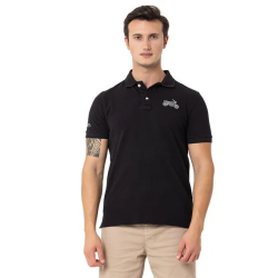 Routefield PADS SİYAH Erkek Polo Tshirt - 1