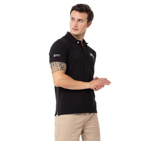 Routefield PADS SİYAH Erkek Polo Tshirt - 4